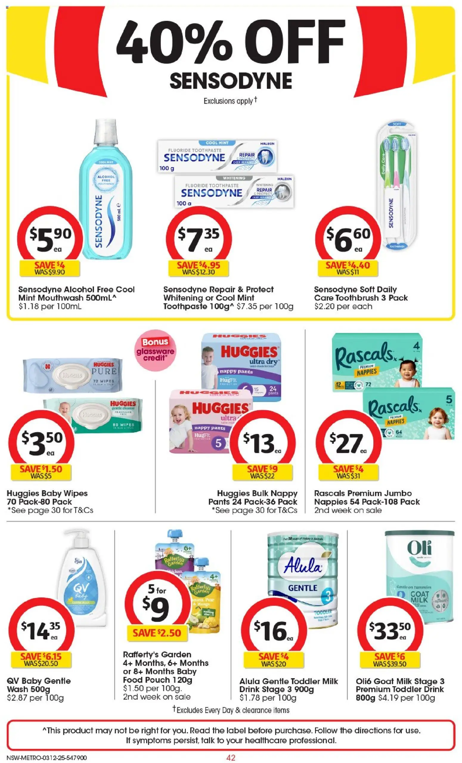 Coles  Catalogue  - page 43- valid from 03/12/2025