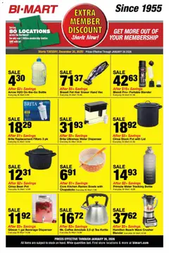 Preview Bi-Mart Extra Savings valid from 12/30/2025