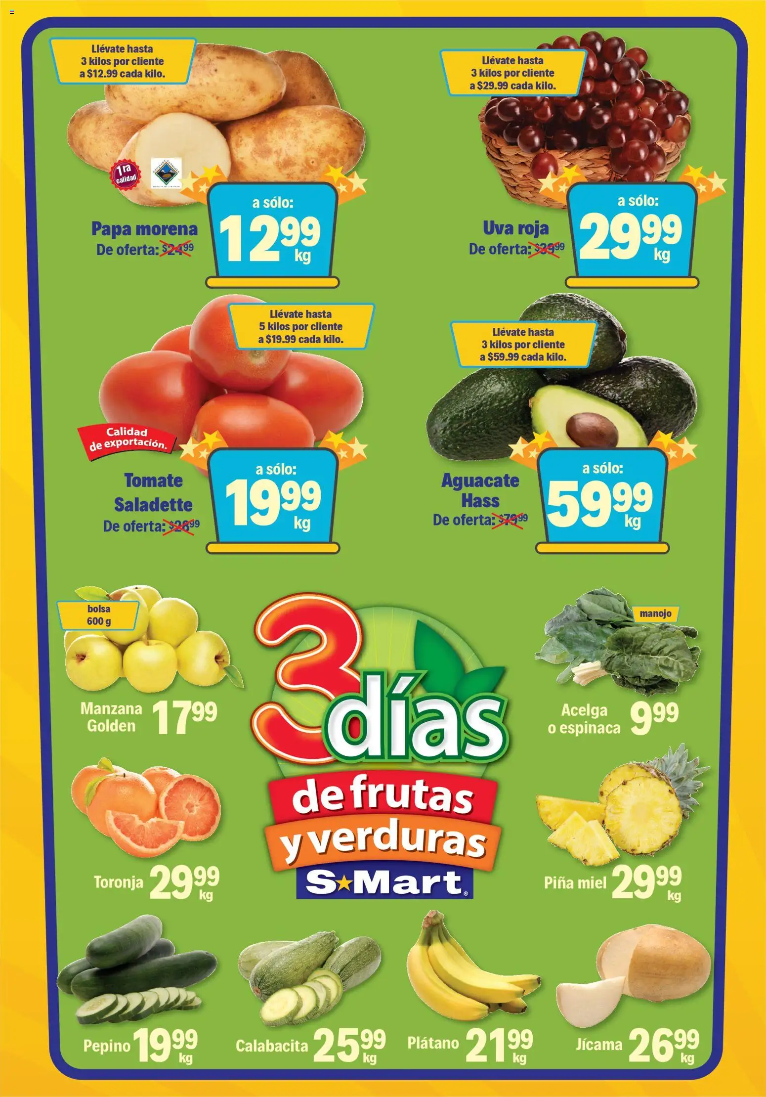 S-Mart folleto Matamoros - página 1- válido desde 28/10/2025