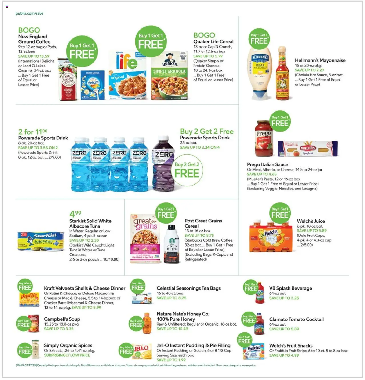 Publix Weekly Ad - page 10- valid from 07/16/2025
