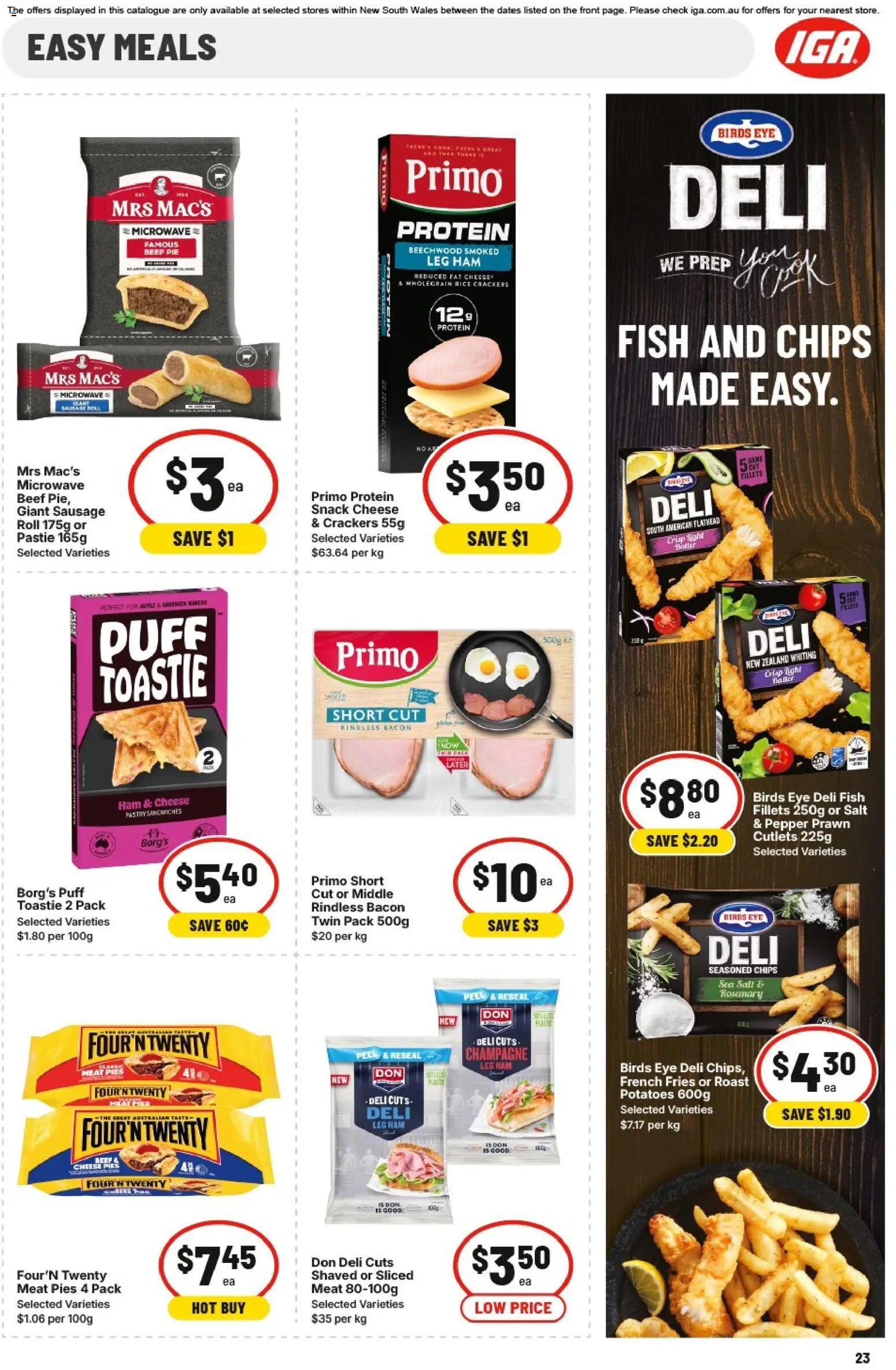 IGA Catalogue NSW - page 22- valid from 14/01/2026