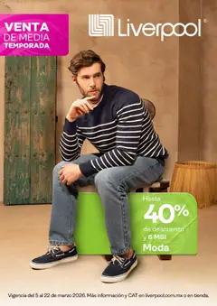 Liverpool catálogo Primavera válido desde 05/03/2026