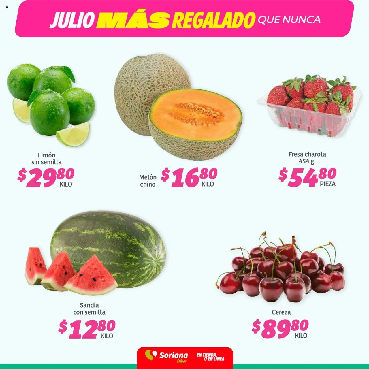 Soriana - Fin de Semana Híper: Tamaulipas (excepto Cd. Victoria y Tampico) - página 2- válido desde 18/07/2025