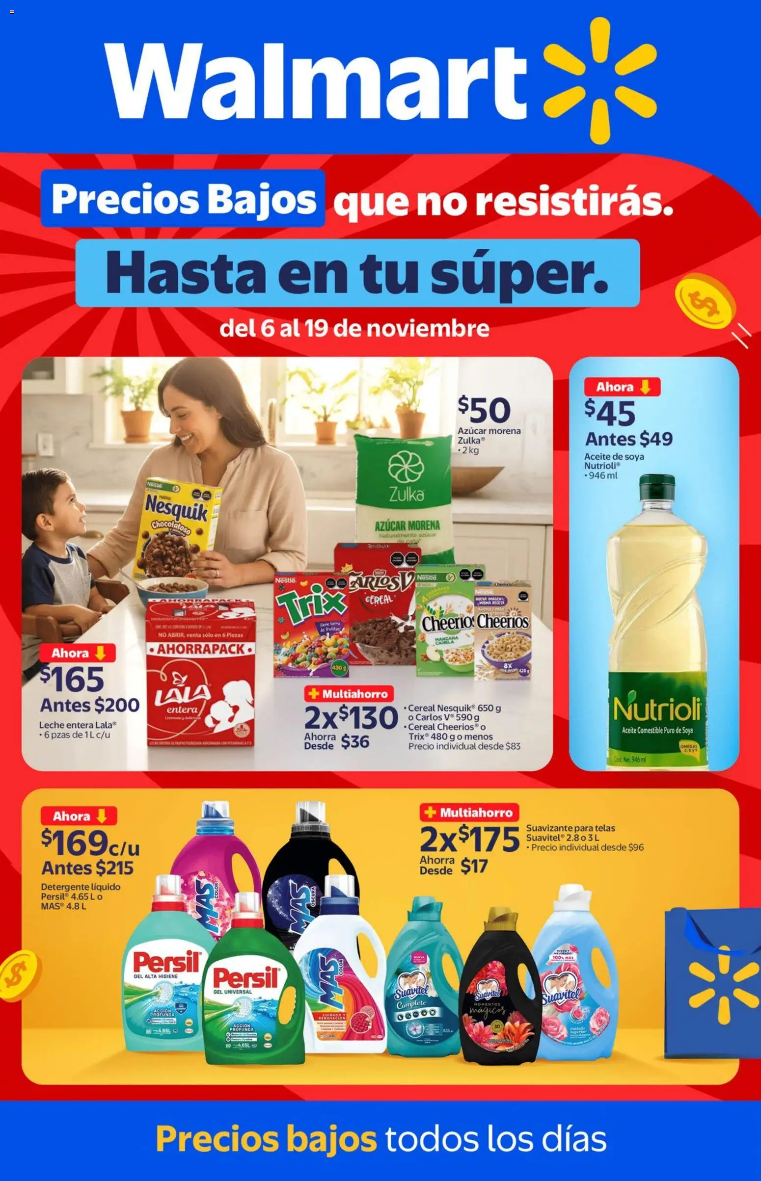 Walmart folleto Hasta en tu súper - página 1- válido desde 06/11/2025