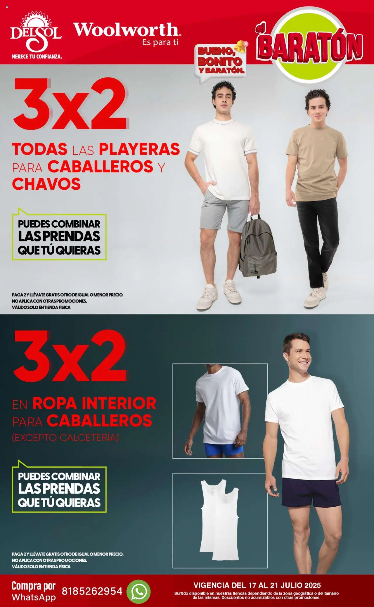 Del Sol y Woolworth - Catálogo Llegó el Baratón - página 4- válido desde 17/07/2025
