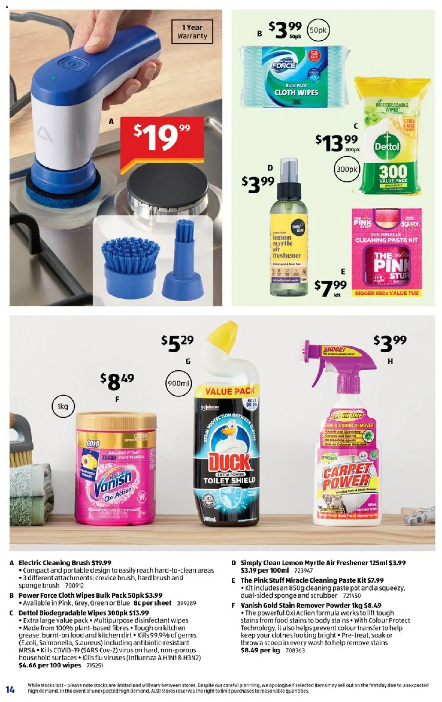 Catalogue Aldi - page 14- valid from 21/01/2026
