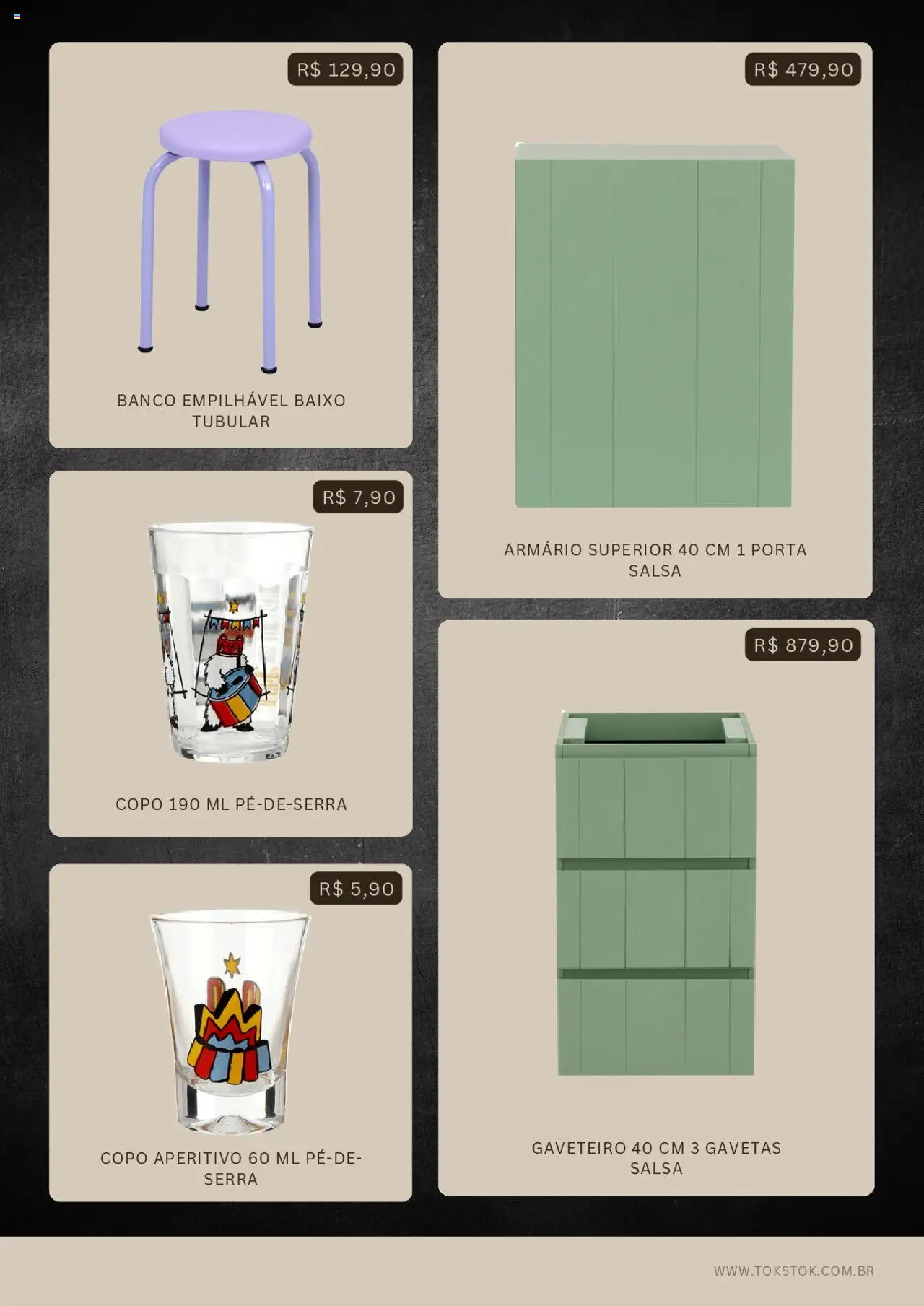 Tok&Stok promoções - página 4- válido a partir de 16/07/2025
