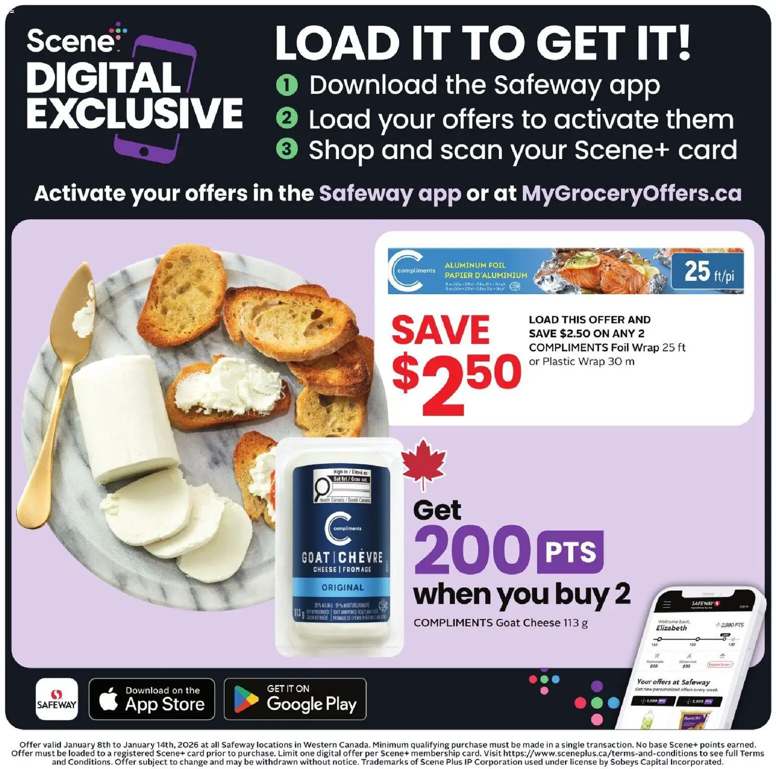 Safeway weekly flyer / circulaire - page 20- valid from Jan 8, 2026