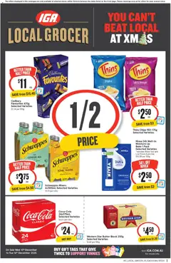 IGA catalogue preview - valid from 10/12/2025
