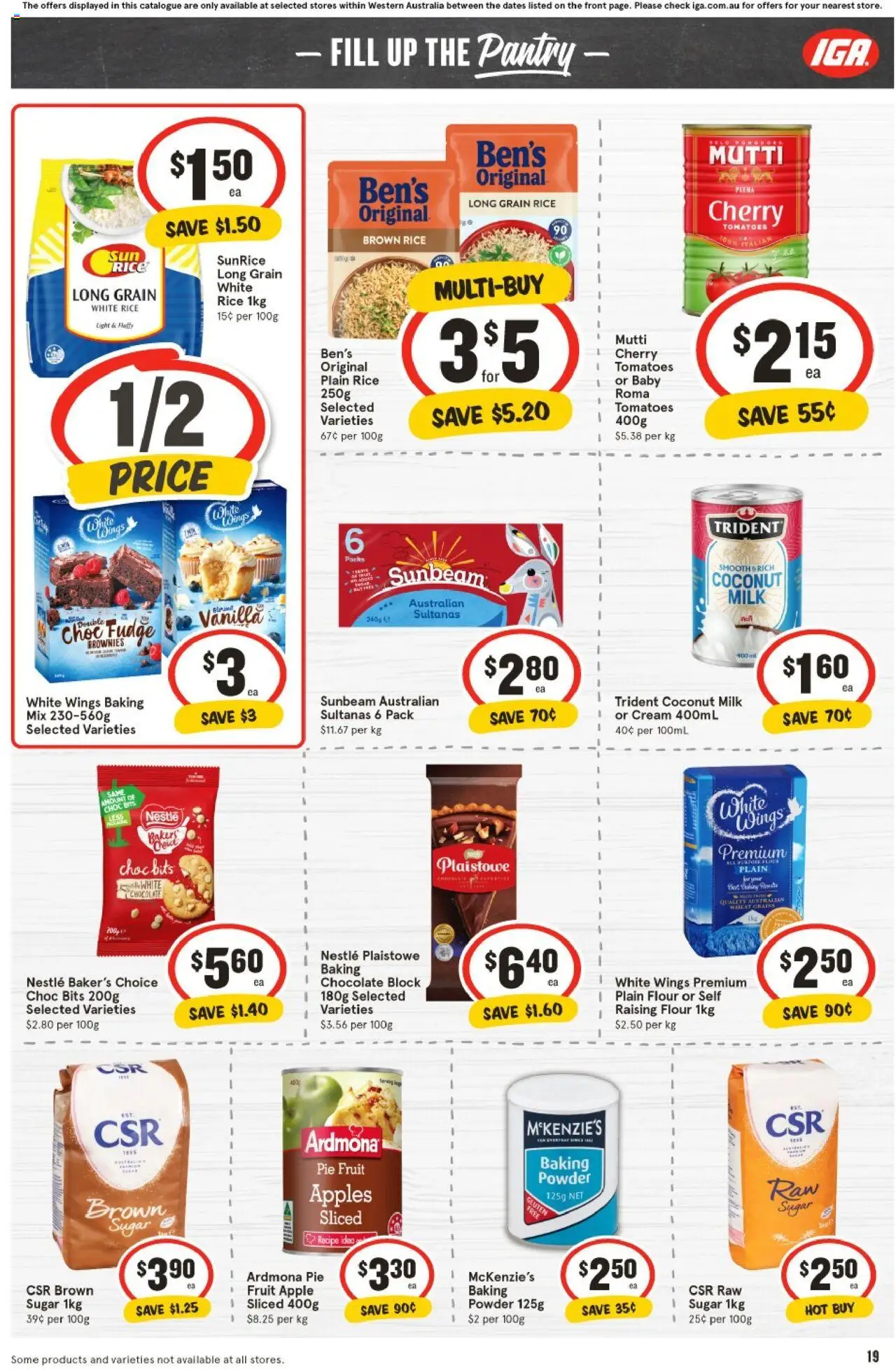 IGA Catalogue WA - page 21- valid from 16/07/2025