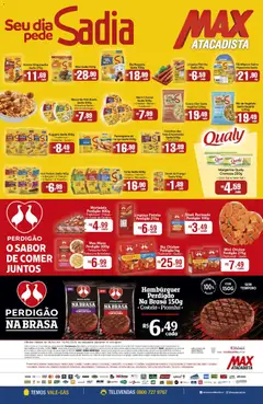 Pré-visualização Max Atacadista ofertas BRF válida a partir de 06/04/2026