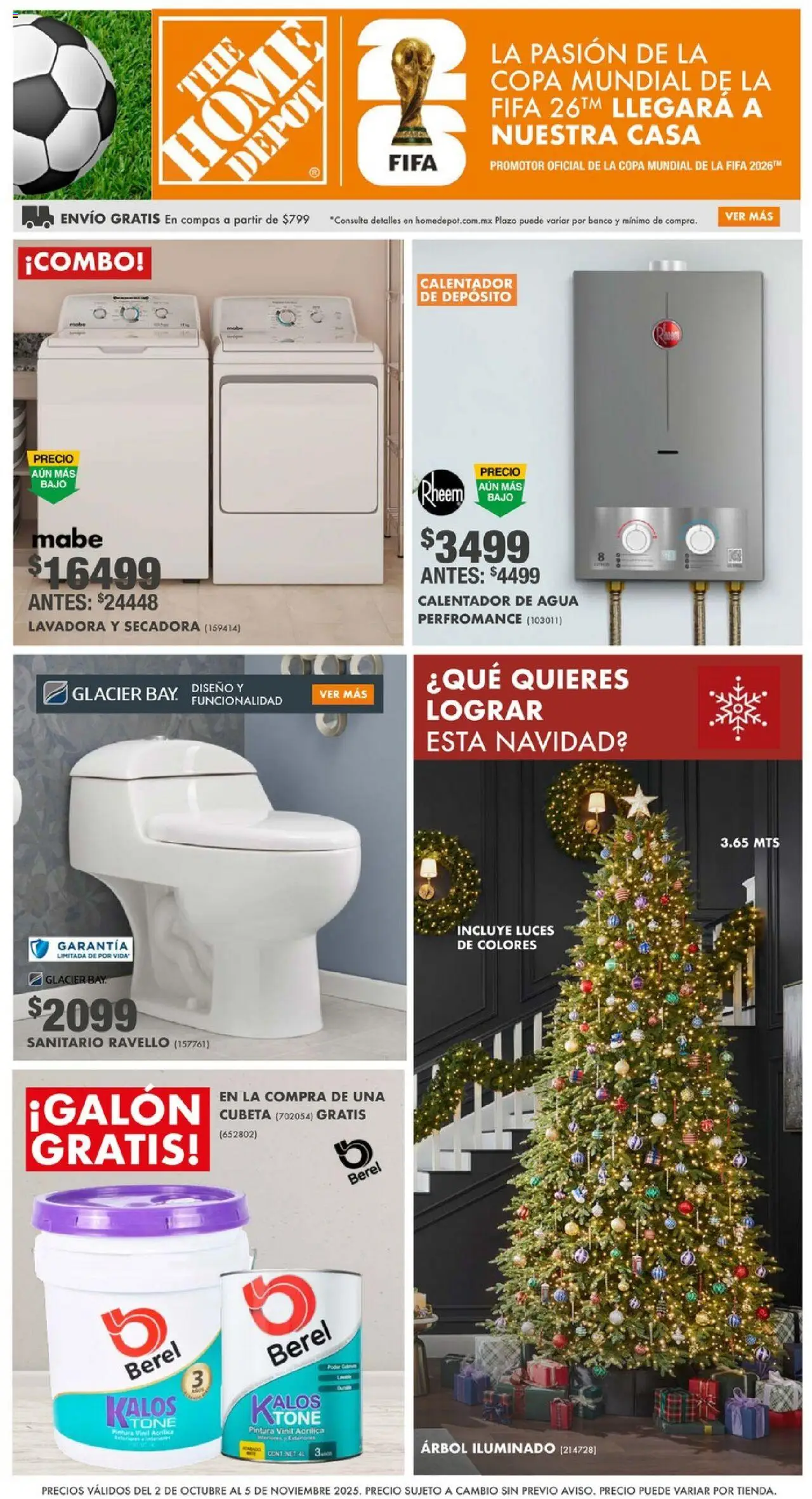 Home Depot - Catálogo - página 1- válido desde 02/10/2025
