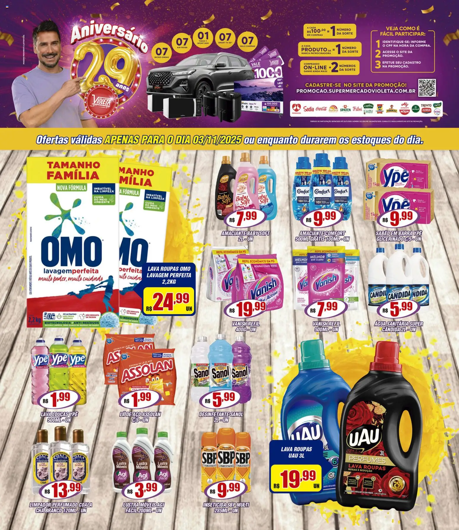 Violeta Supermercados - Ofertas da semana - página 1- válido a partir de 03/11/2025
