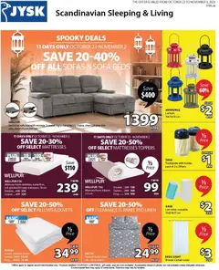 Preview JYSK weekly flyer valid from Oct 23, 2025