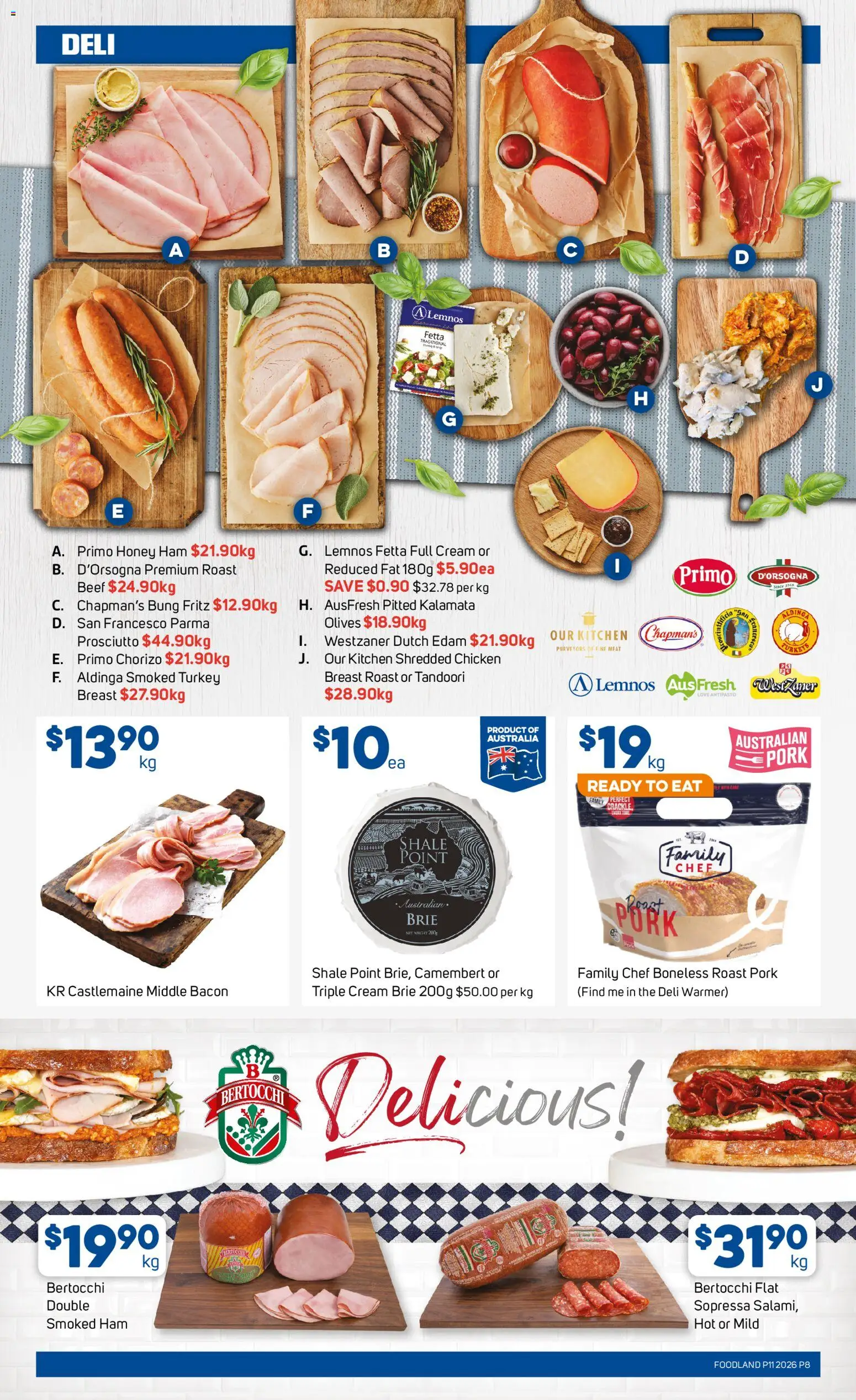 Foodland catalogue  - page 8- valid from 11/03/2026