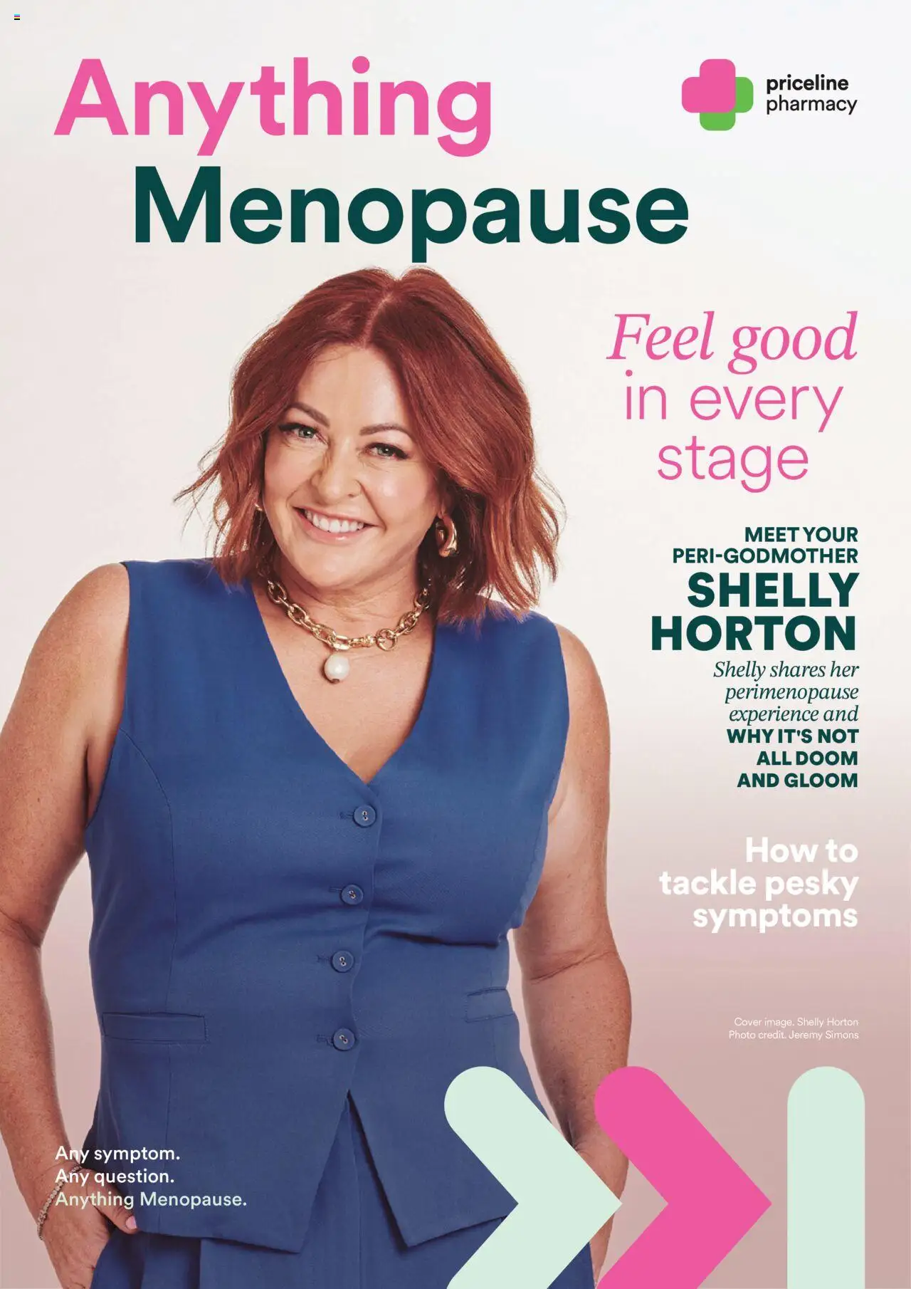 Priceline Pharmacy Anything Menopause Magazine - page 1- valid from 02/10/2025