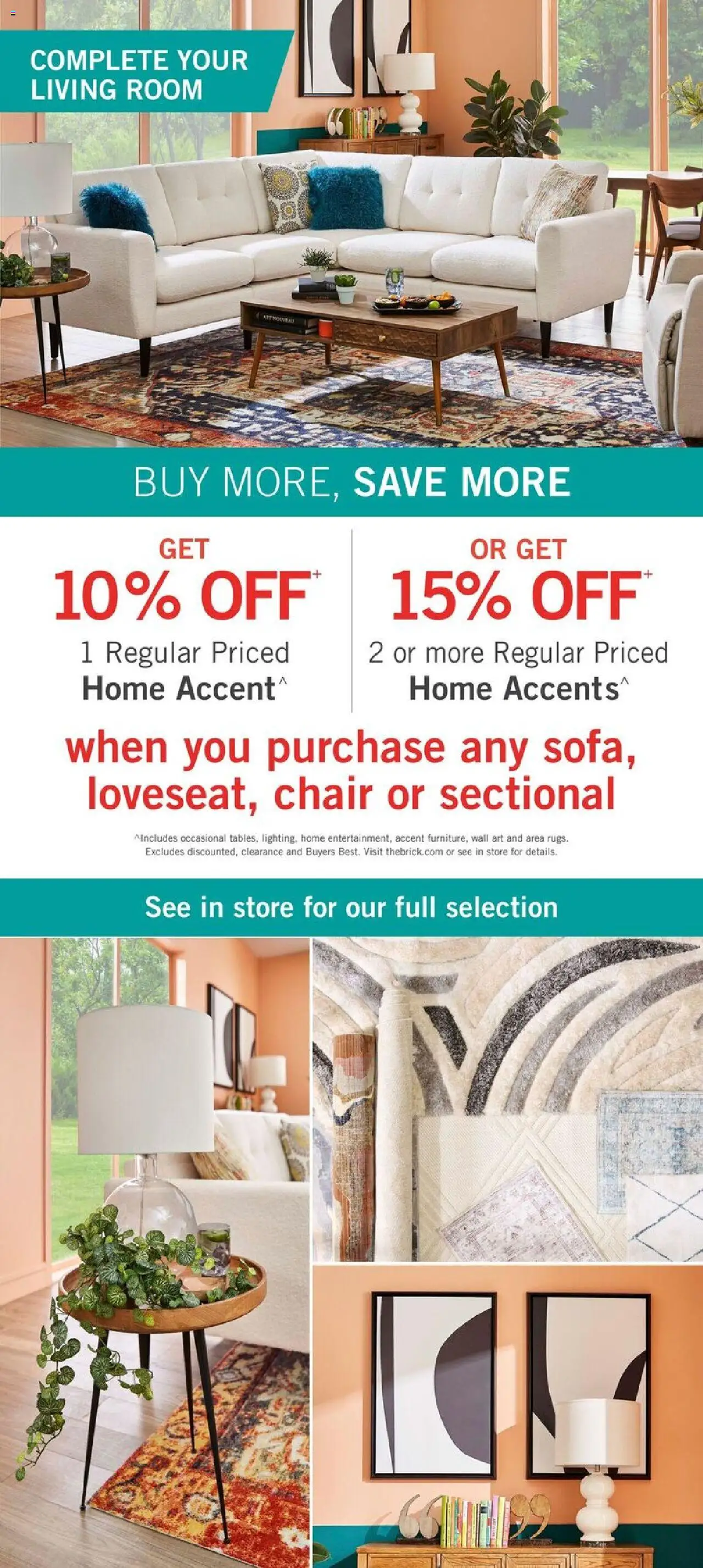 The Brick weekly flyer / circulaire - page 6- valid from Jul 17, 2025