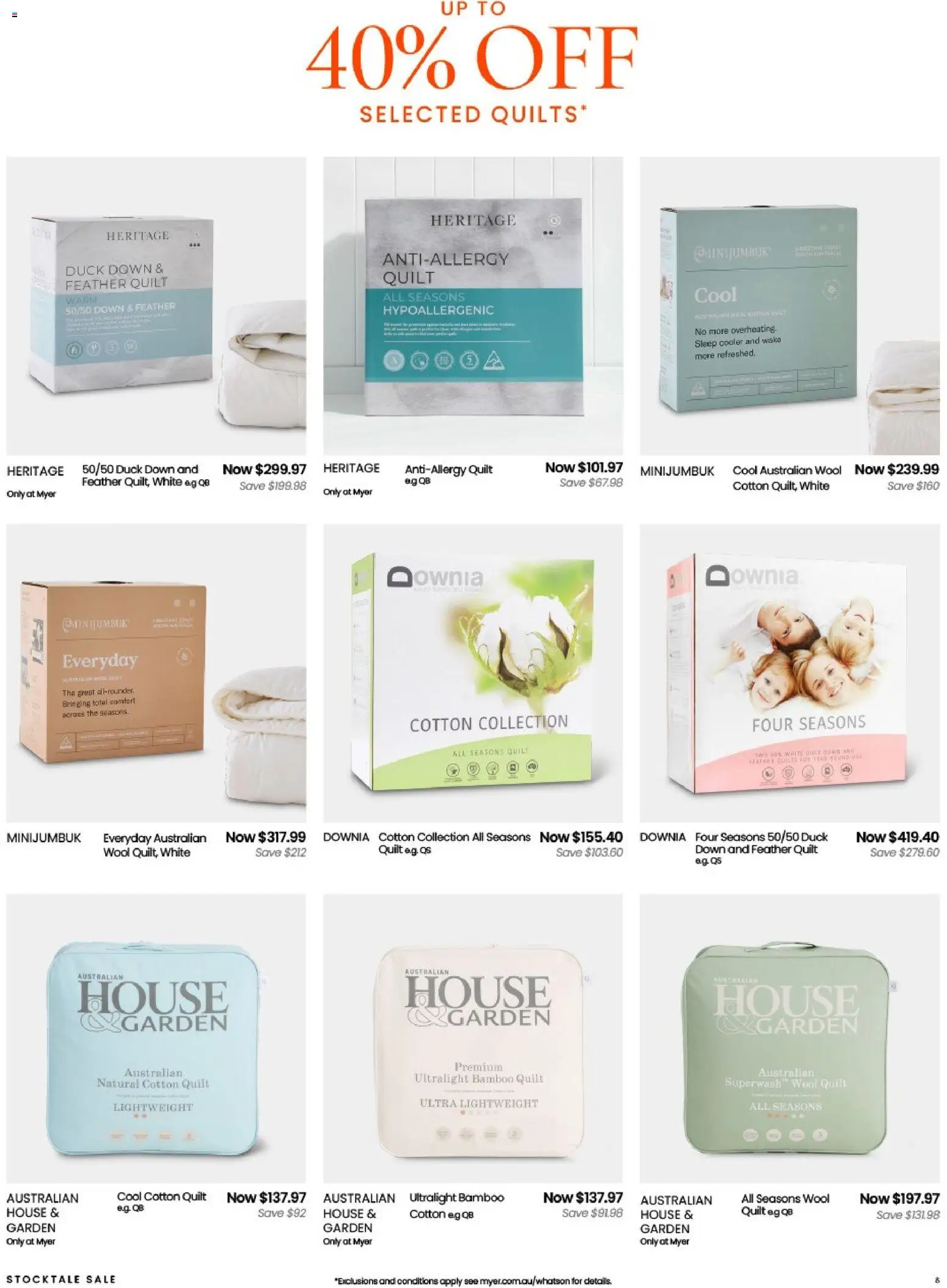 Myer Catalogue Stocktake Sale - page 8- valid from 26/12/2025