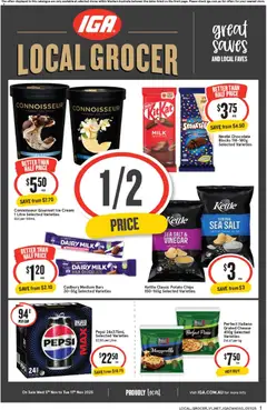 IGA catalogue preview - valid from 05/11/2025