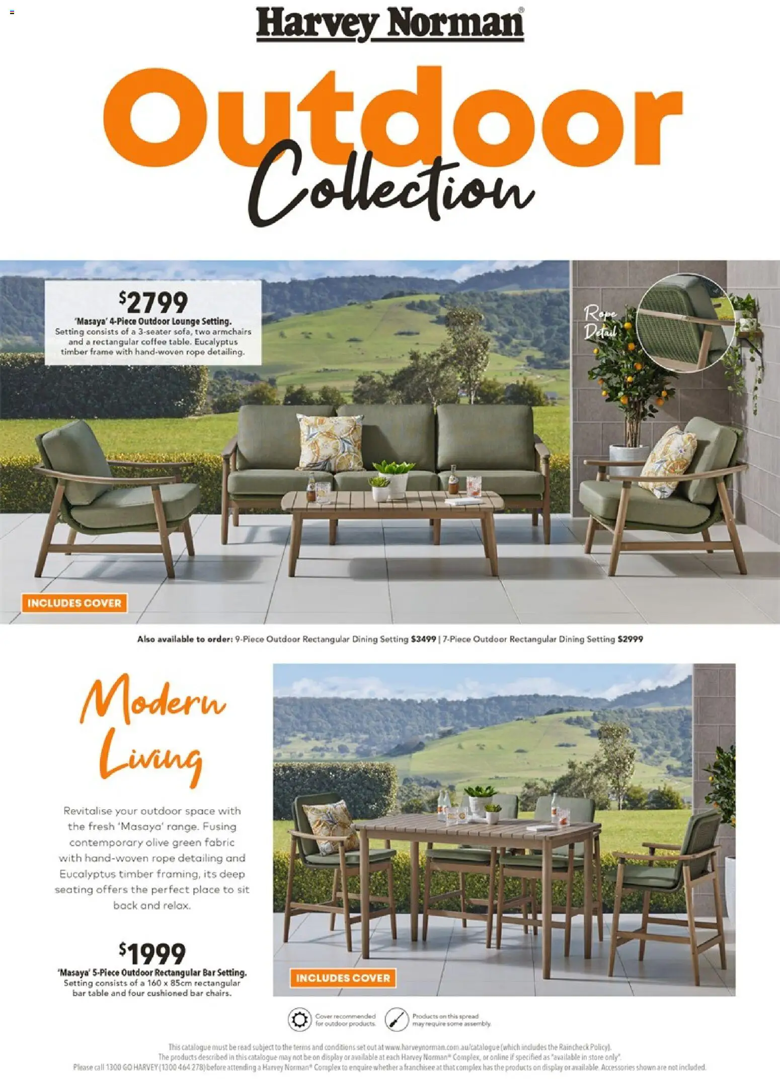Harvey Norman - Outdoor Collection - page 1- valid from 31/10/2025
