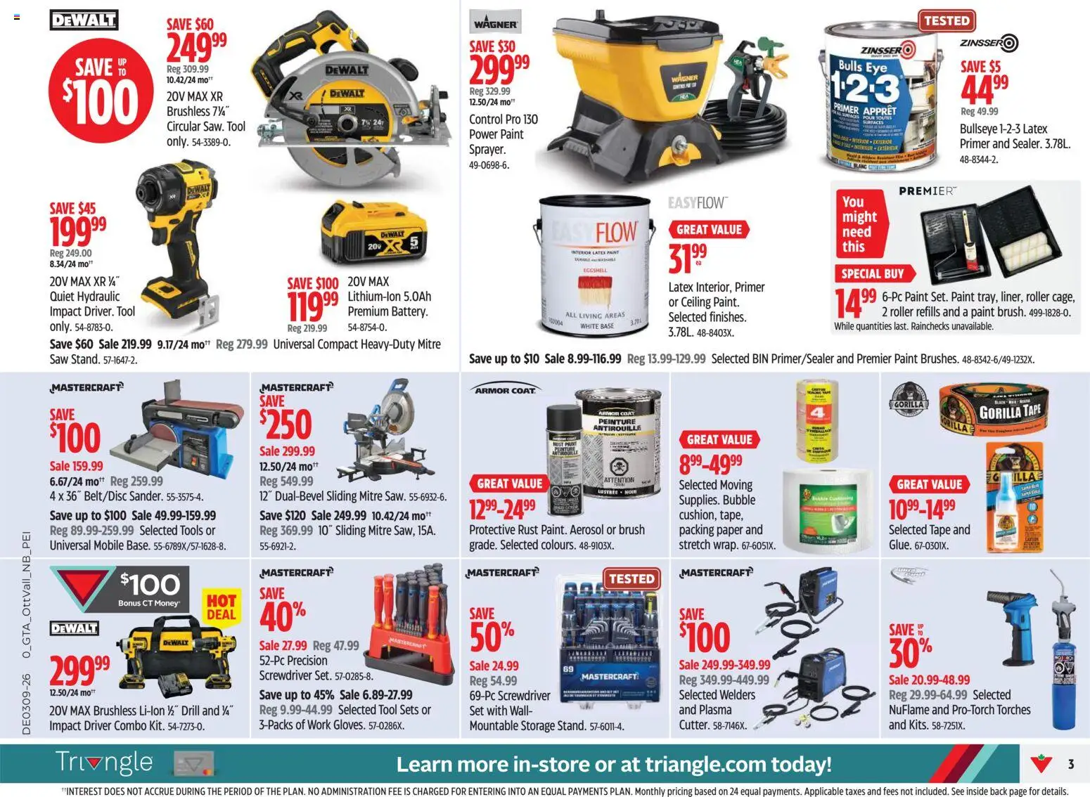 Canadian Tire weekly flyer - page 3- valid from Feb 26, 2026