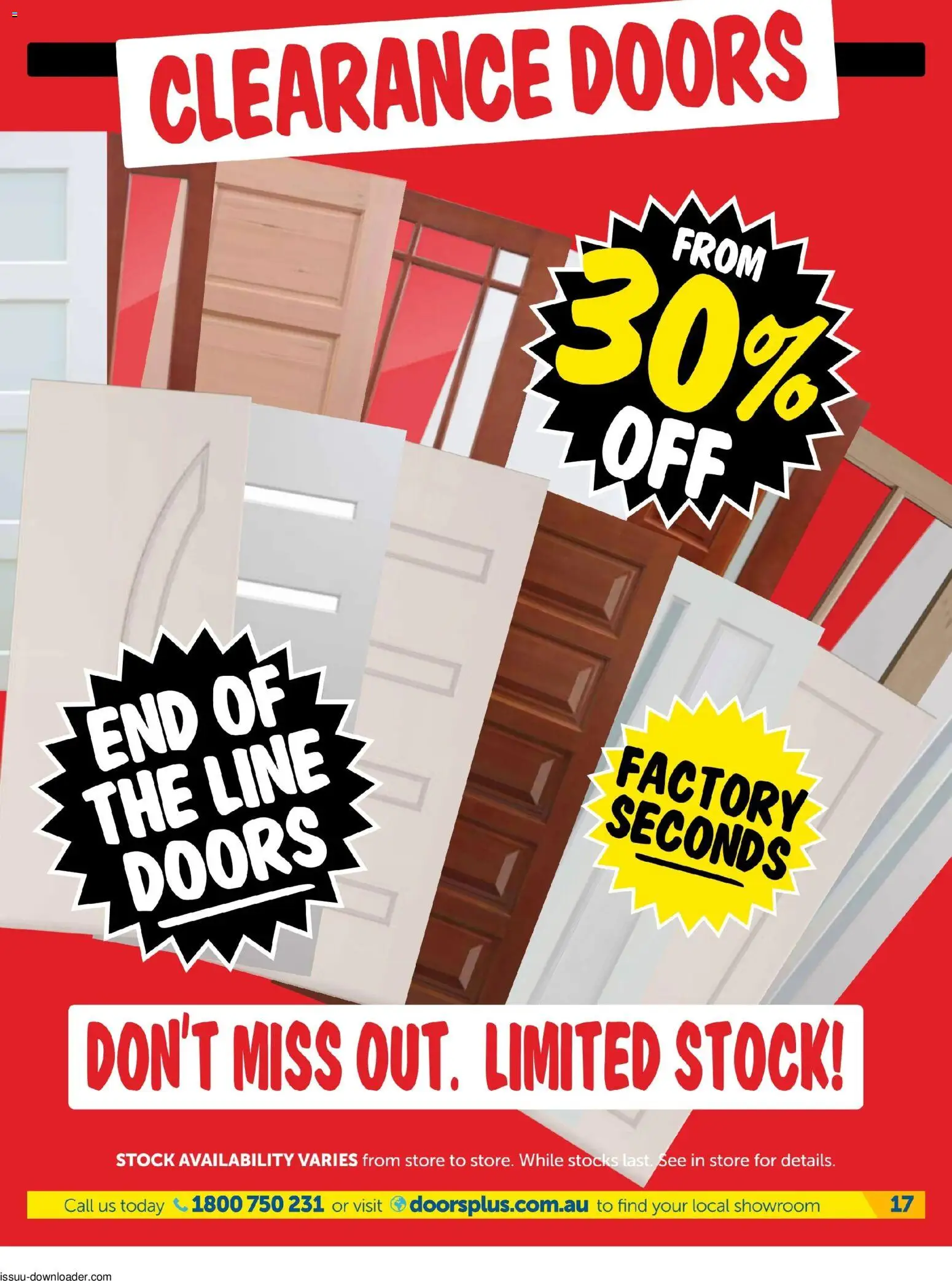 Doors Plus catalogue  - page 17- valid from 03/03/2026