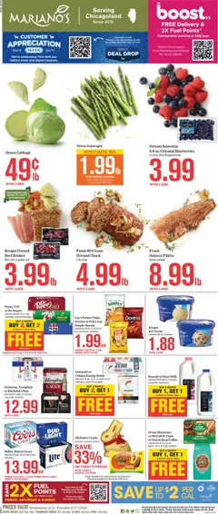 Preview Mariano's Weekly Ad valid from 03/11/2026