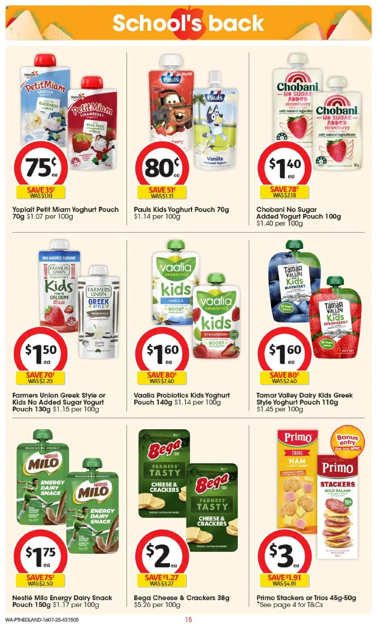 Coles Catalogue PT Hedland - page 15- valid from 16/07/2025