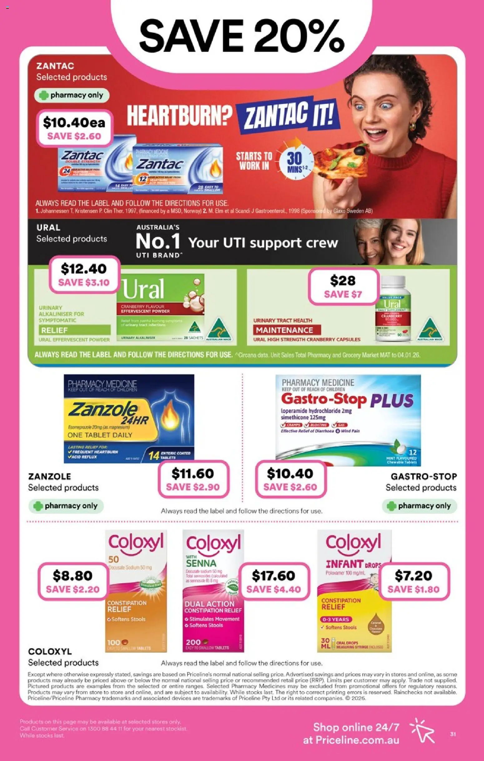 Priceline Pharmacy catalogue  - page 31- valid from 23/04/2026