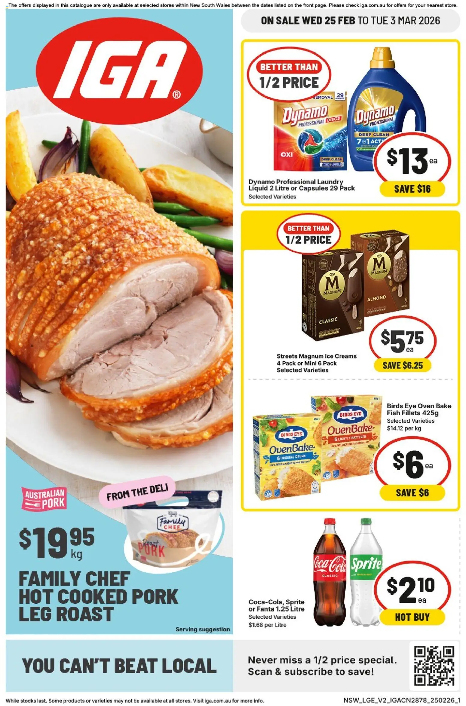 IGA Catalogue VIC - page 1- valid from 25/02/2026