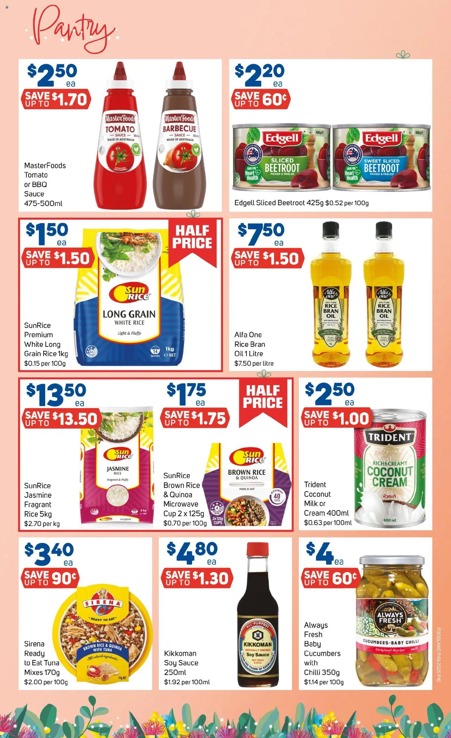 Foodland  Catalogue  - page 16- valid from 03/12/2025