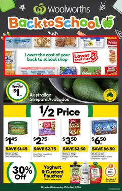 Woolworths catalogue preview - valid from 15/04/2026