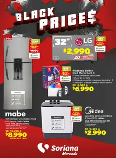 Soriana - Black Prices Mercado Nacional válido desde 21/11/2025