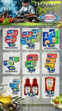 Pré-visualização Bramil Supermercados - Ofertas Especial Conservas válida a partir de 12/09/2025