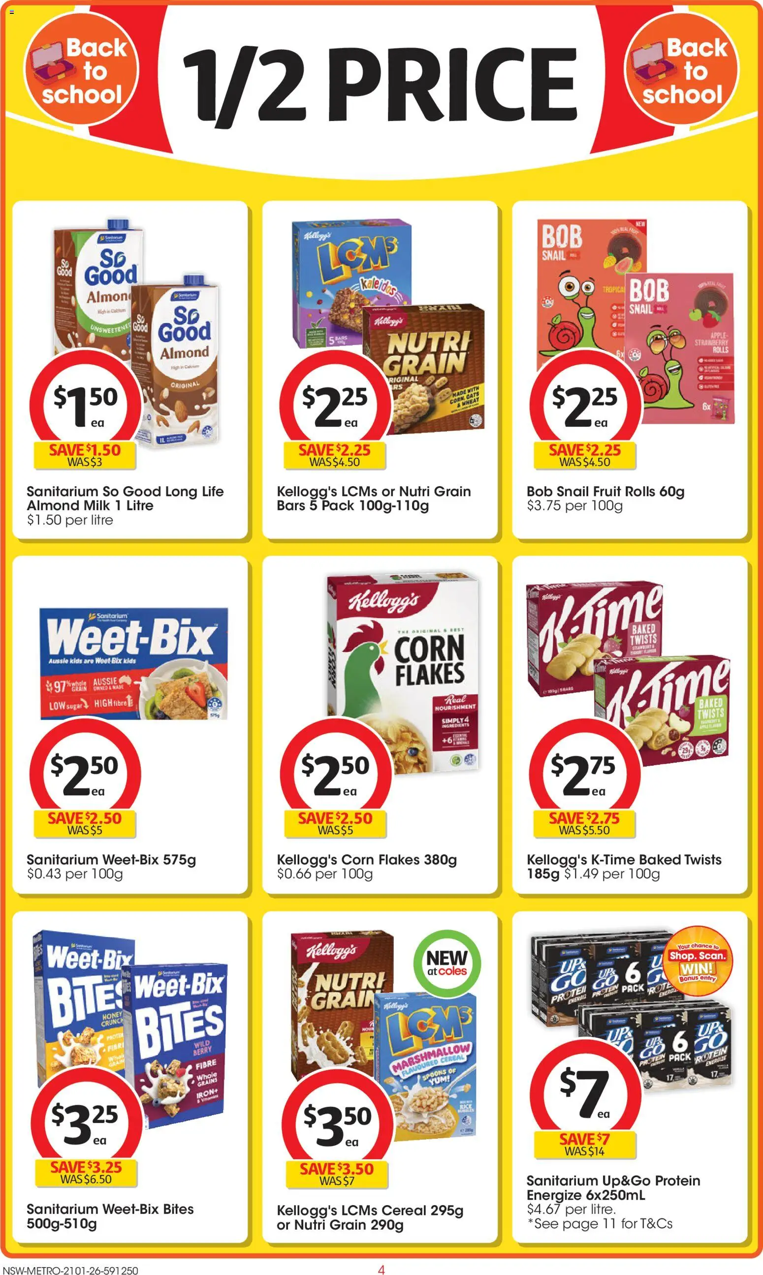 Coles  Catalogue  - page 4- valid from 21/01/2026