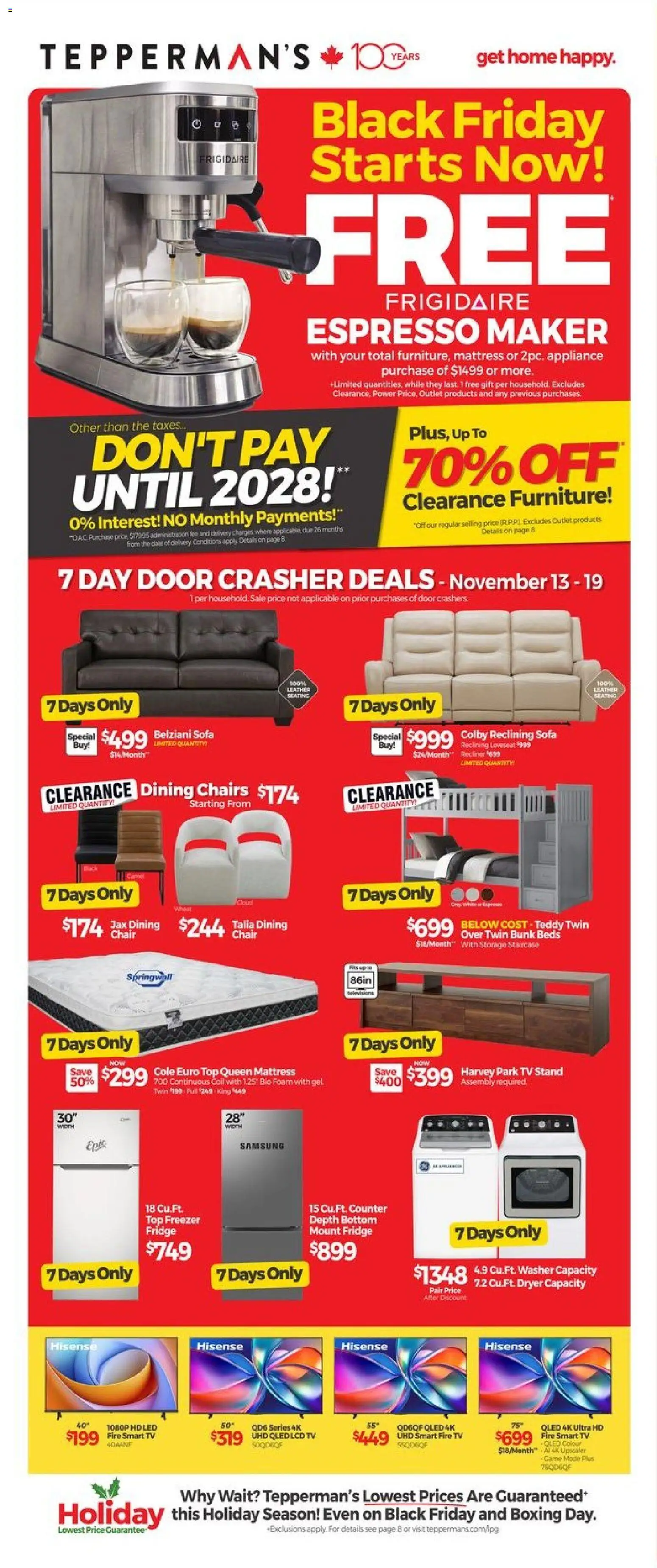 Tepperman's Black Friday - Outlet - page 3- valid from Nov 13, 2025
