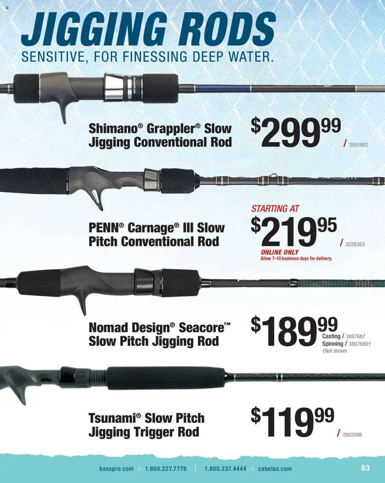 Bass Pro Saltwater Specialist 25 - page 83- valid from 01/01/2025