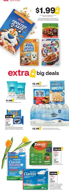 Preview CVS Pharmacy Weekly Ad valid from 04/12/2026
