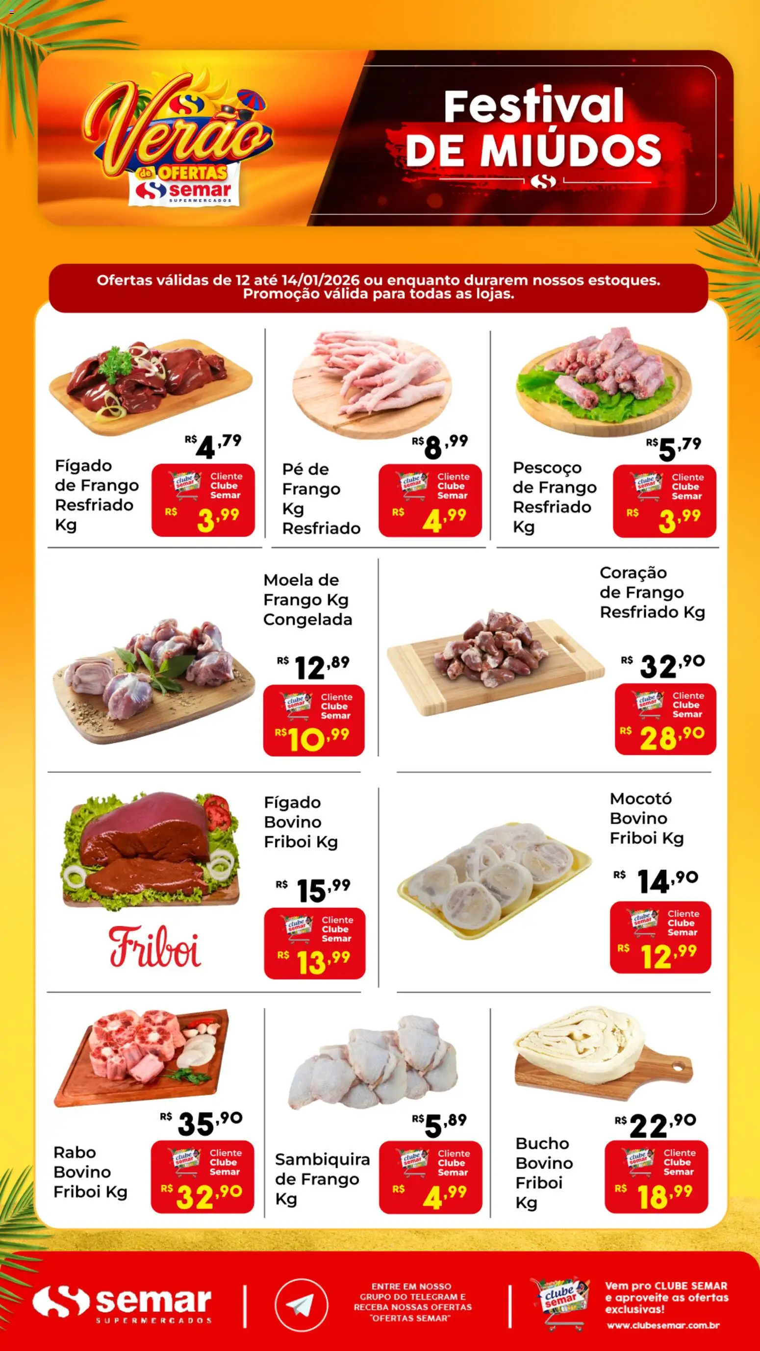 Semar Supermercado - Ofertas Festival de Miúdos - página 1- válido a partir de 12/01/2026
