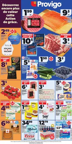 Preview Provigo weekly flyer / circulaire valid from Oct 2, 2025