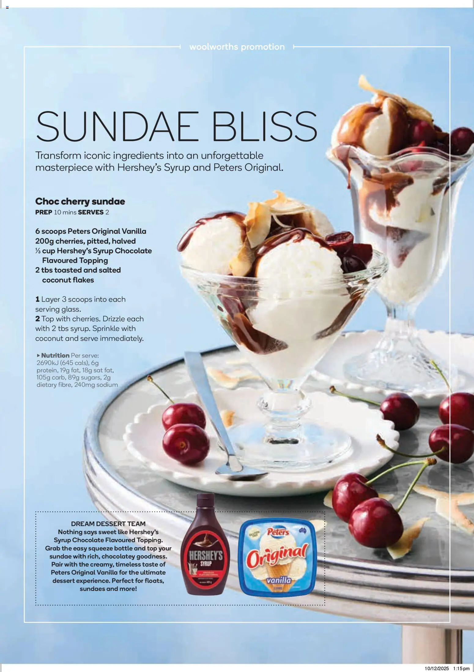 Woolworths Fresh Ideas Magazine - page 115- valid from 14/01/2026