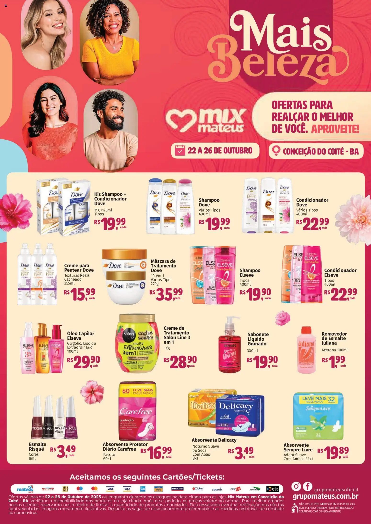 Mateus - Ofertas Mais Beleza - página 1- válido a partir de 22/10/2025

