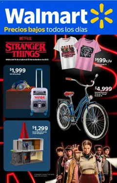 Walmart - Folleto Stranger Things válido desde 14/10/2025