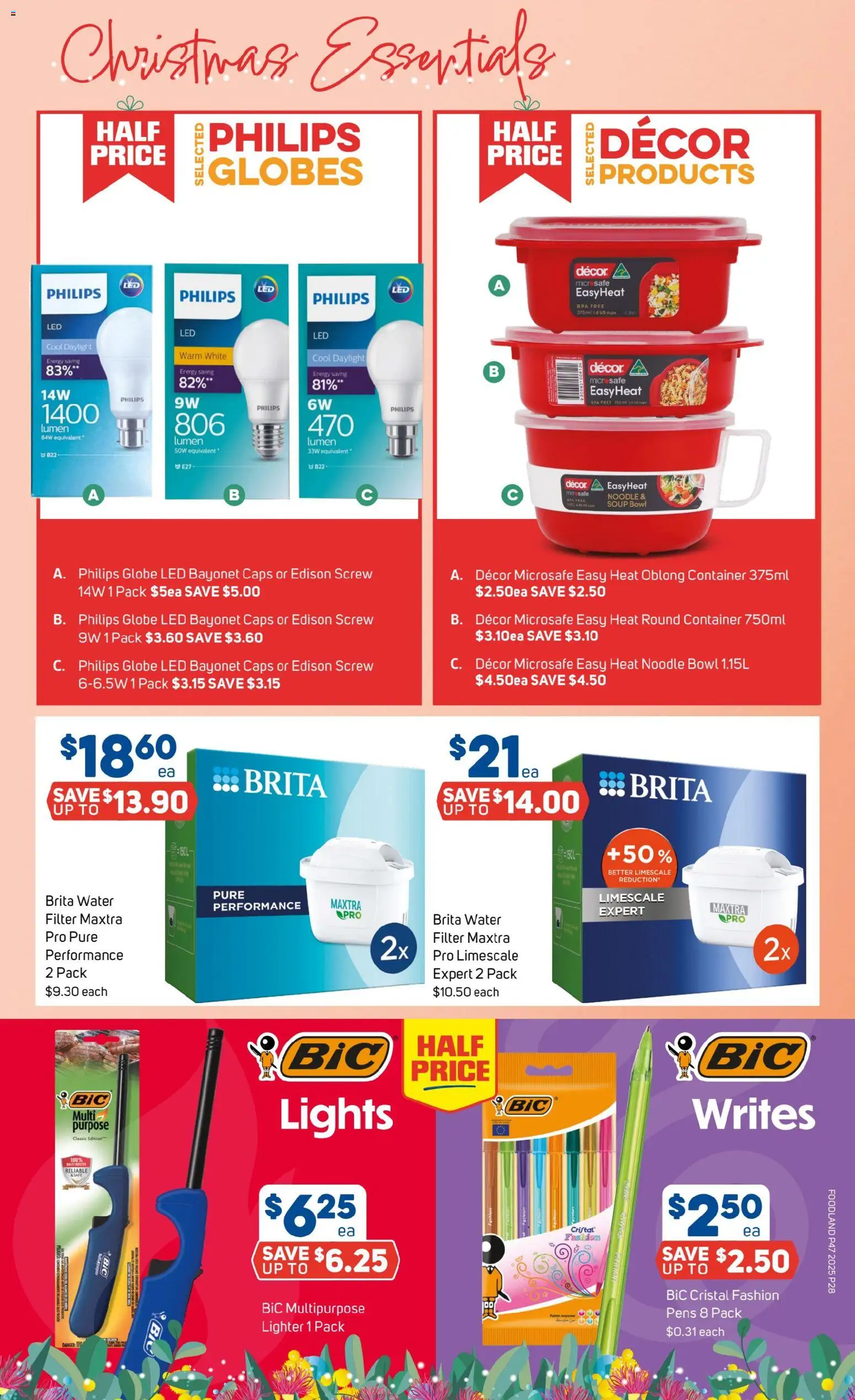 Foodland  Catalogue  - page 28- valid from 19/11/2025