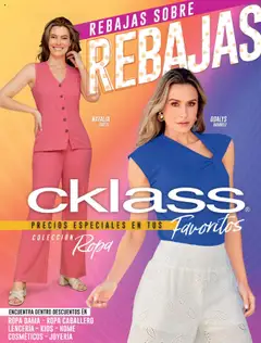 Cklass catálogo Rebajas Sobre Ropa válido desde 23/06/2025