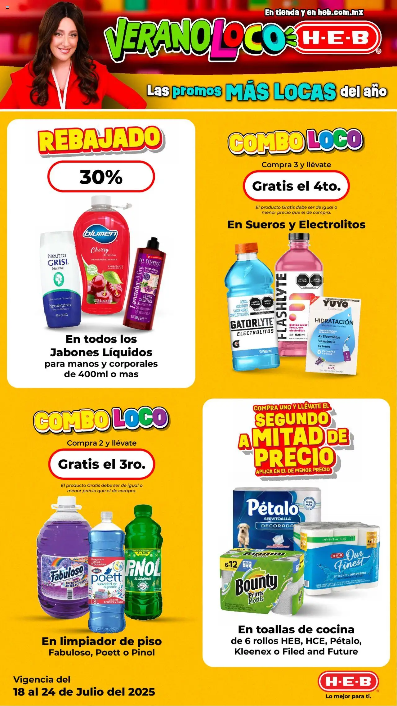 H-E-B folleto - página 5- válido desde 18/07/2025