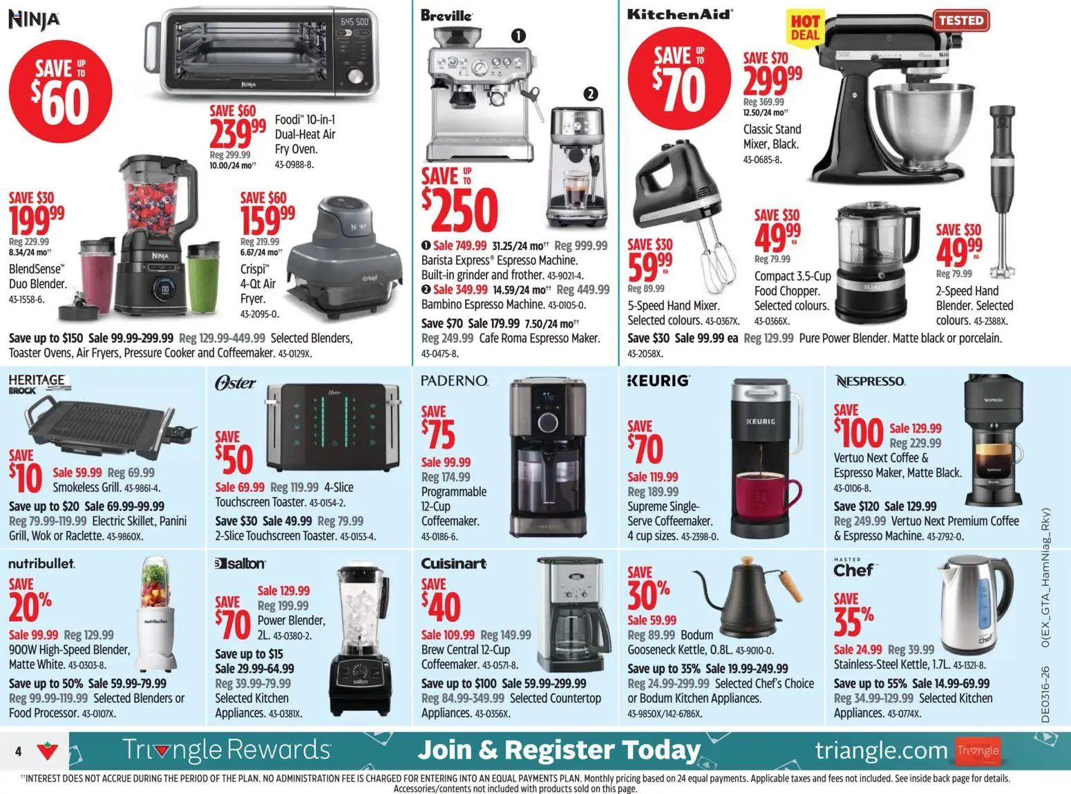 Canadian Tire weekly flyer - page 4- valid from Apr 16, 2026