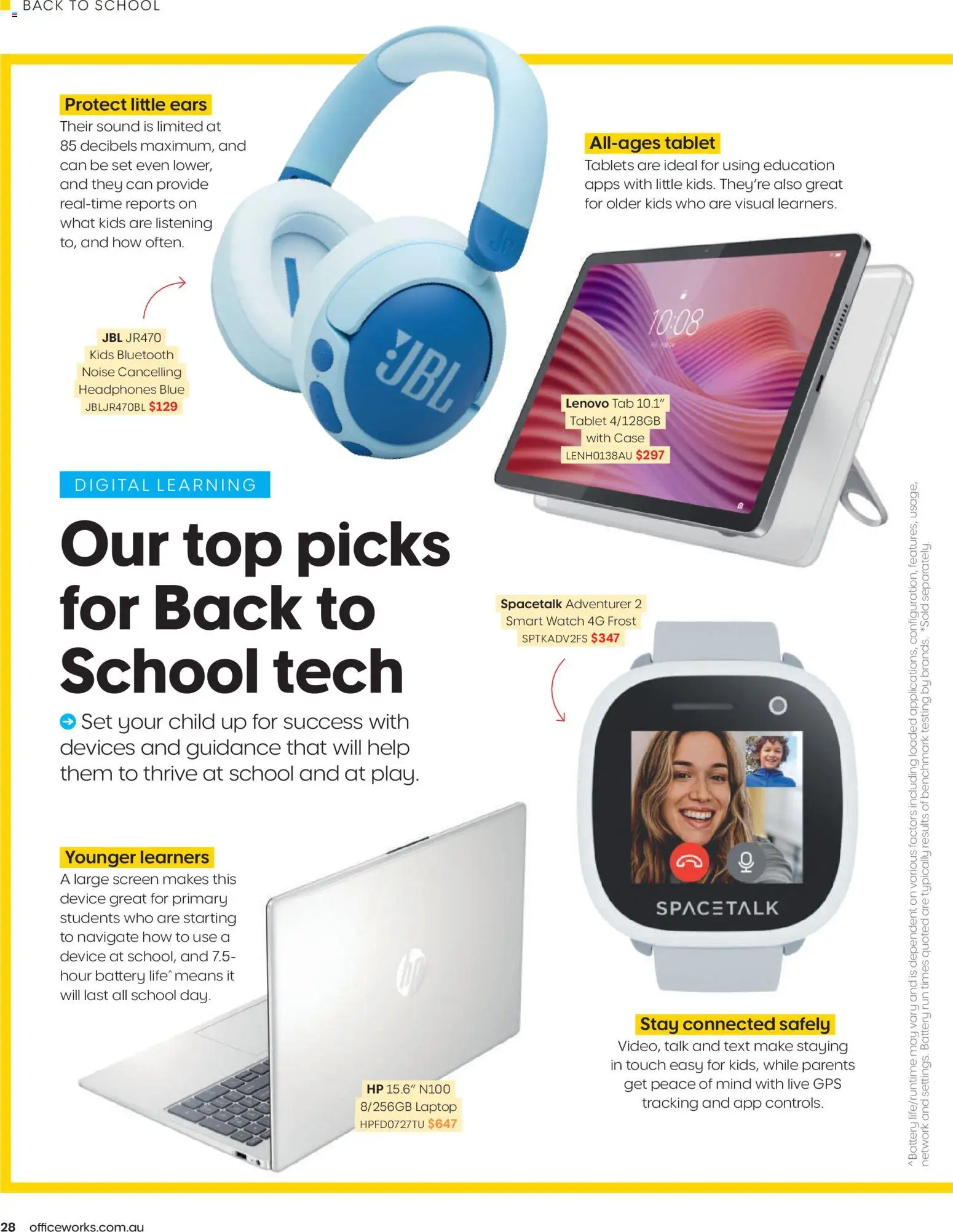 Officeworks Magazine - page 28- valid from 01/01/2026