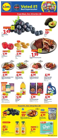 Preview Lidl Weekly Ad valid from 10/22/2025
