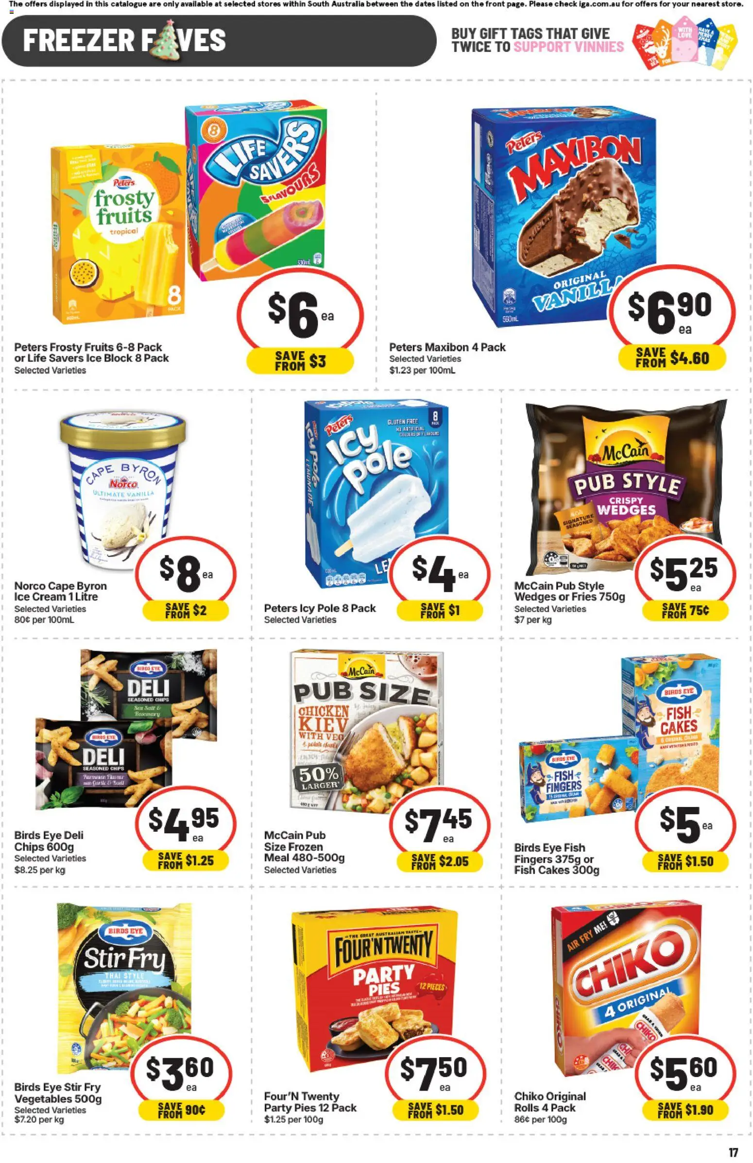 IGA Catalogue SA - page 13- valid from 12/11/2025